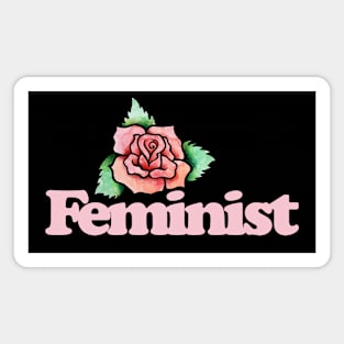 Feminist Rose Magnet
